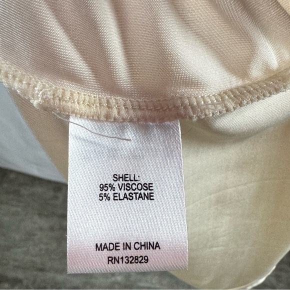 NWT L’Academie Delphi Mini Dress in Bone White Size Extra Large‎ - Picture 4 of 7